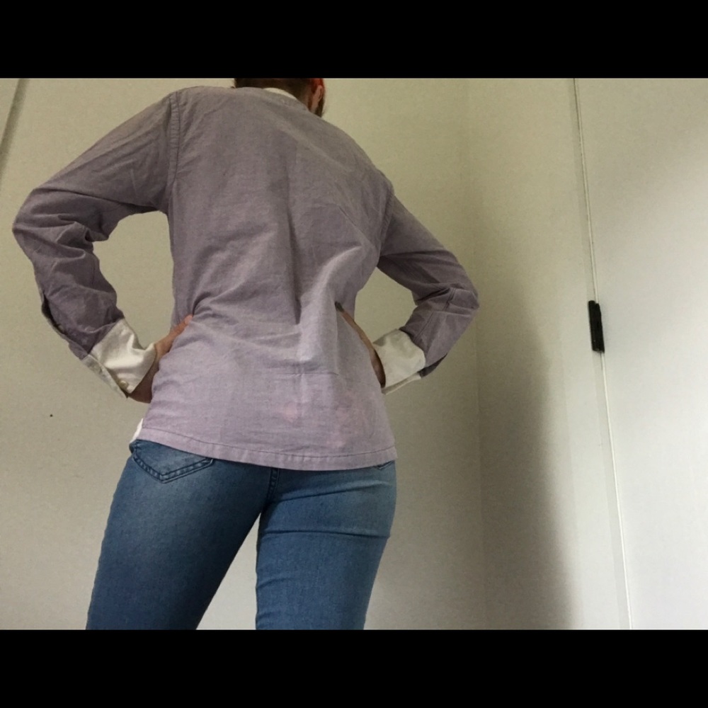 Brooklyn Industries Oxford Lavender Button Shirt - Picture 4 of 15